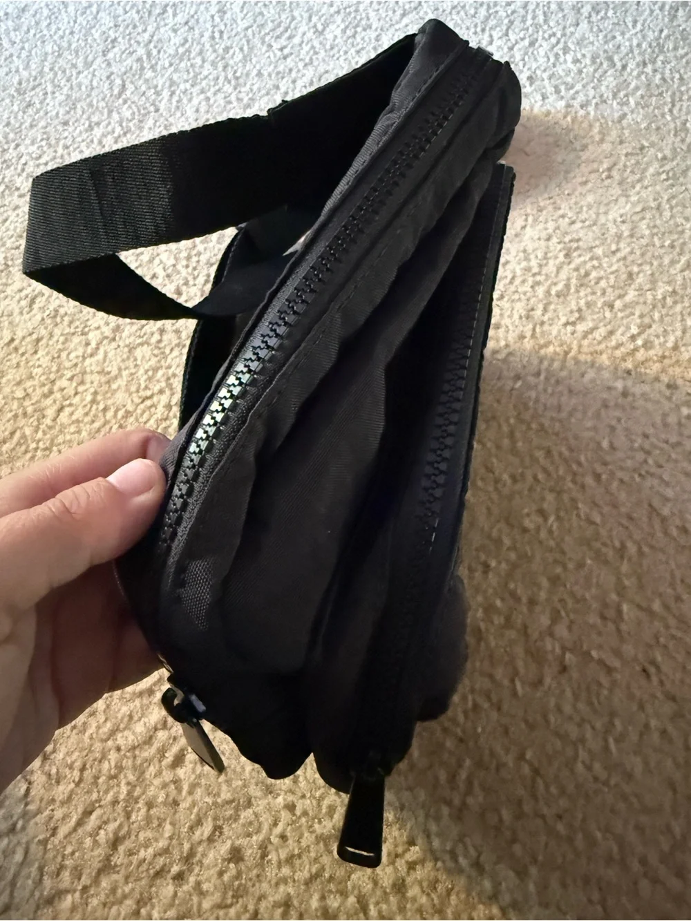 Mickey Mouse Black Standing Hip Pack
